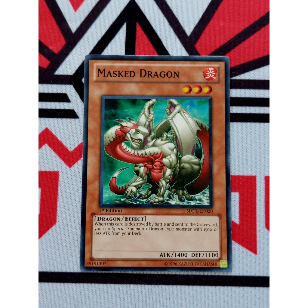 Thẻ Bài Mint90 Yugioh Monster Masked Dragon  - Common