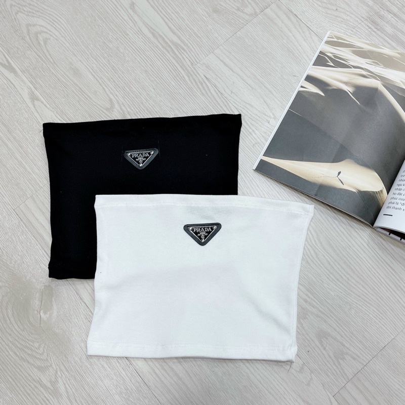 ÁO ỐNG PRA.DA Chất Thun Borip dày dặn, ôm dáng trẻ trung sành điệu