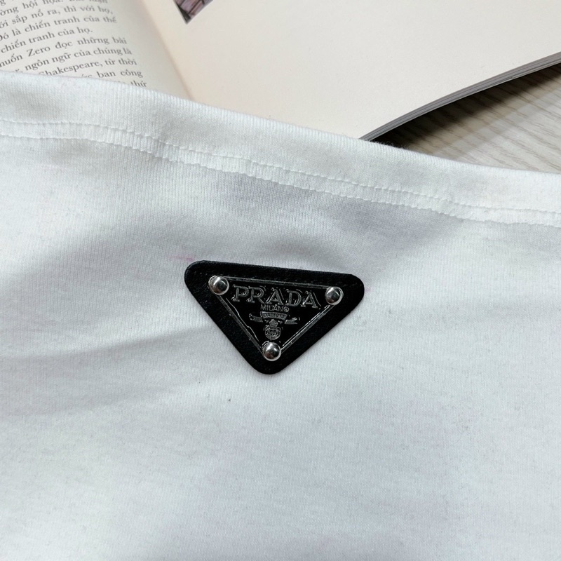 ÁO ỐNG PRA.DA Chất Thun Borip dày dặn, ôm dáng trẻ trung sành điệu