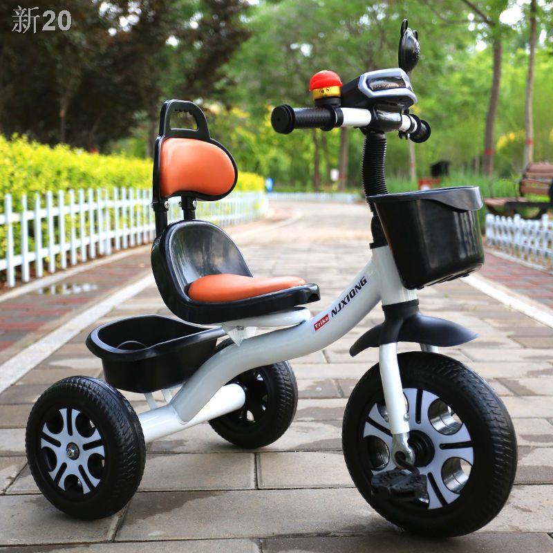 【giá rẻ】Xe đạp ba bánh trẻ em chính hãng 2-5 tuổi đẩy 1-3 lớn