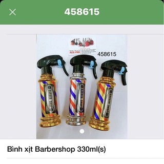 Bình Xịt Nước Barber