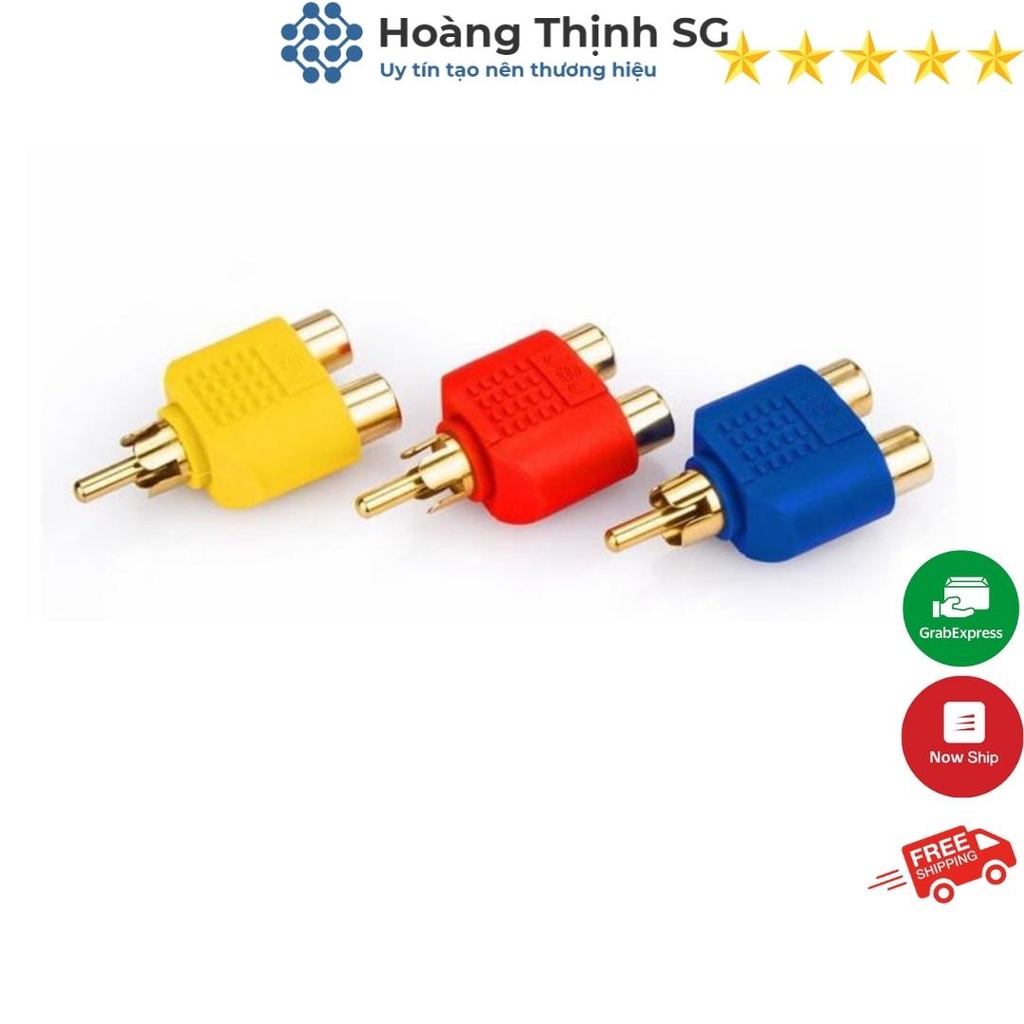 Jack chia AV từ 1 ra 2 Hoa Sen - Rắc Chia AV từ 1 ra 2 - loại tốt