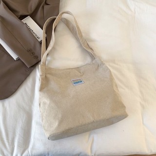 Pass túi đeo vai vải canvas cỡ lớn / túi tote