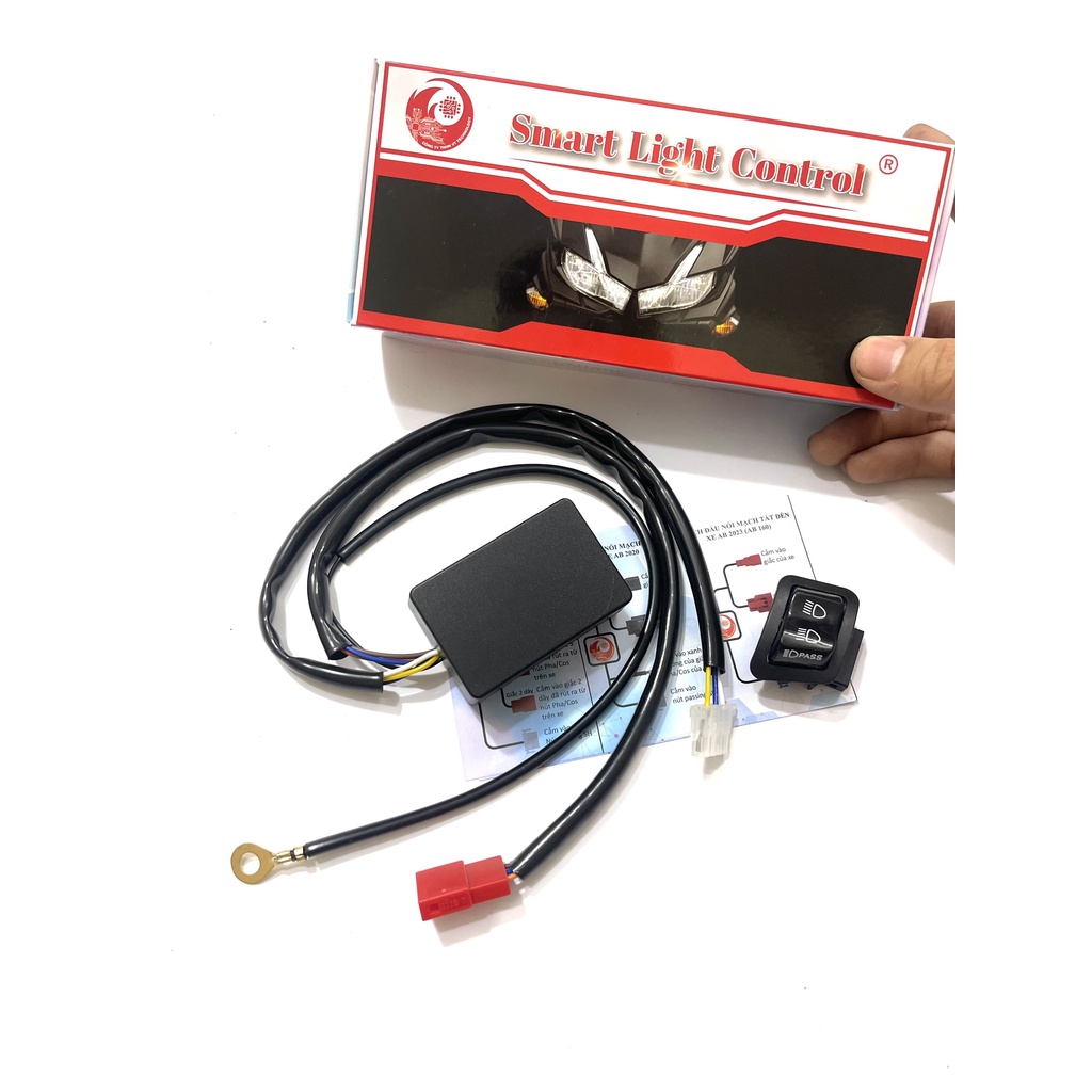 Mạch Tắt Đèn Wave,Vision,SH,Winner X,Lead,ABL Kèm autu pasing pro lắp zin không chế cháo cắt dây zin cho các đời xe