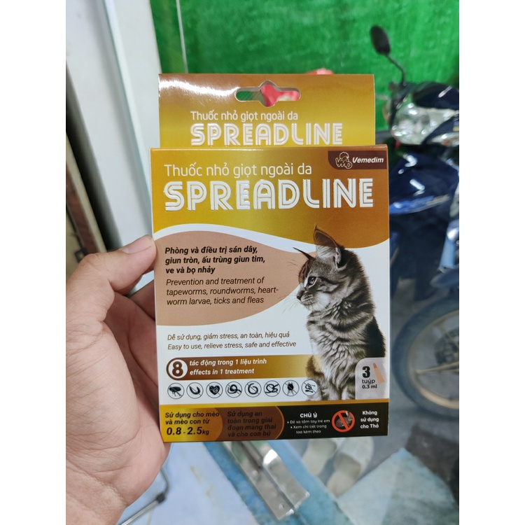 SPREADLINE Vemedim - Nhỏ Gáy Cho Mèo hiệu quả nhanh