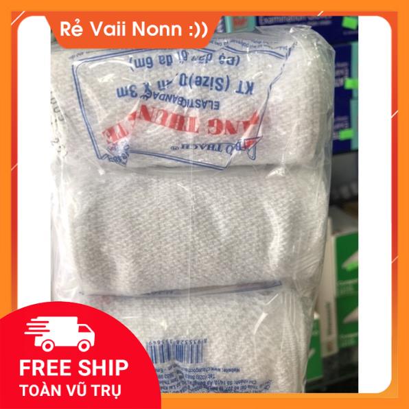 Cuộn Băng Gạc Co Giãn BẢO THẠCH,băng chun,Băng thun vải y tế co giãn  Bảo Thạch