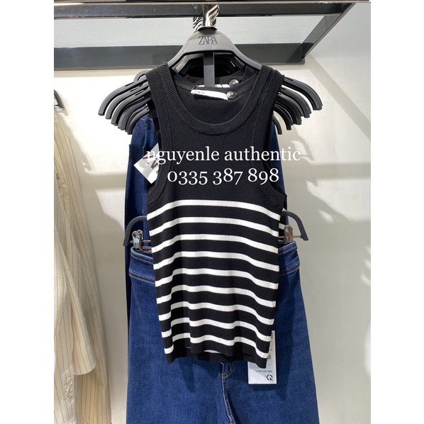 Áo sát nách Zara Authentic