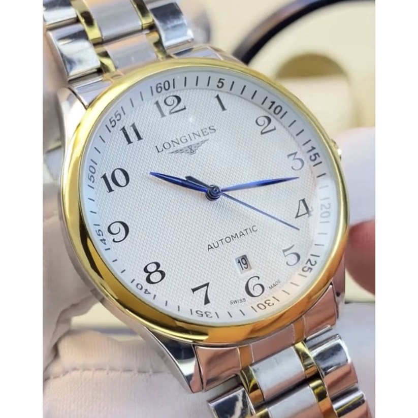Đồng hồ nam longines máy cơ cao cấp, bảo hành 24 tháng