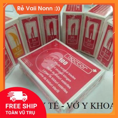 Lưỡi dao mổ Doctor số 10 - 23 (Hộp 100 cái)