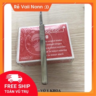 Lưỡi dao mổ Doctor số 10 - 23 (Hộp 100 cái)