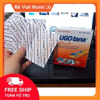 Băng dính cá nhân y tế ugotana - hộp 102 miếng