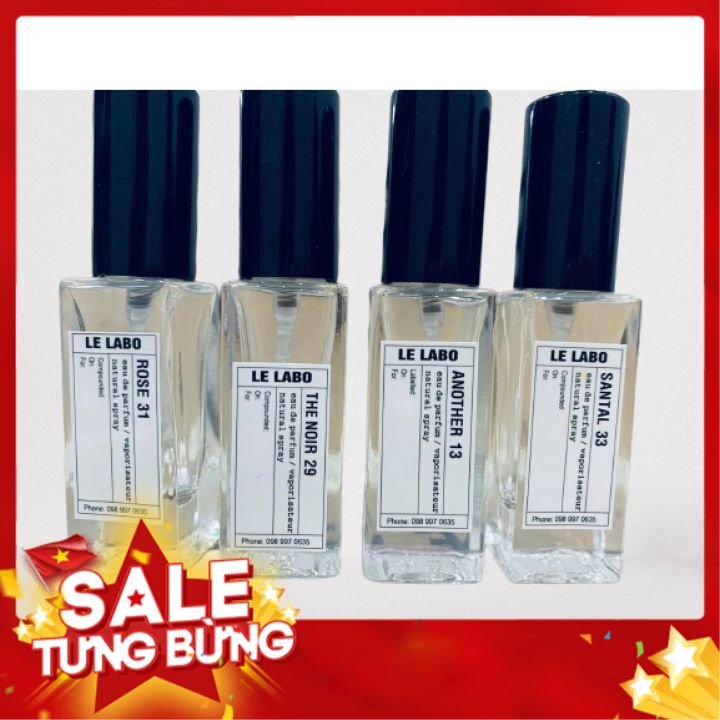 Nước hoa các hãng Nổi Tiếng 5ml _hàng real- lưu Hương Lâu