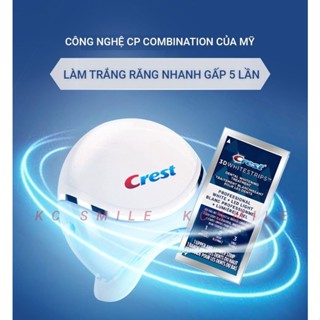 Máy làm trắng răng Crest - Đèn chiếu tẩy trắng răng Crest 3D Led Light tách set bán rời - KC SMILE