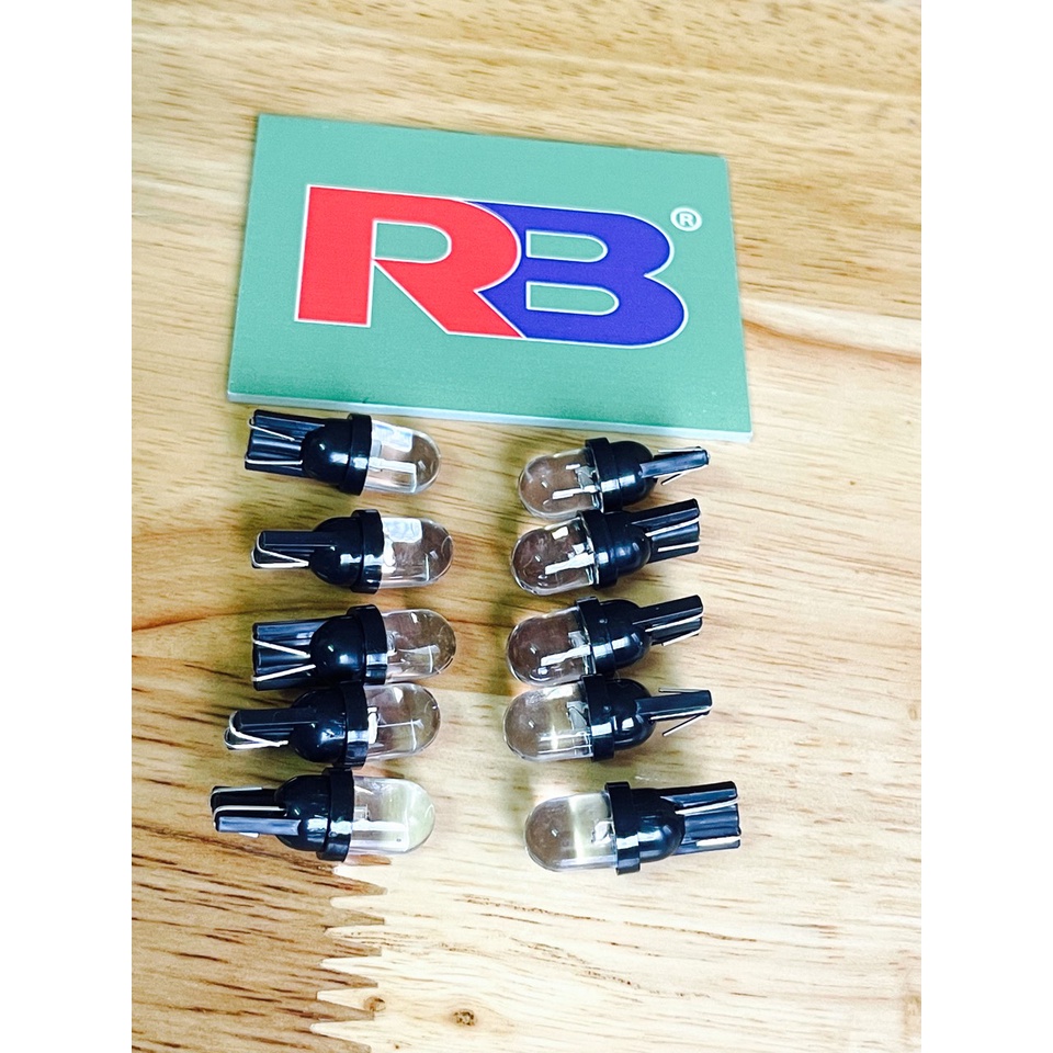 [RBSL6001 Bóng Led T10 NHÁY 7 MÀU Siêu Sáng, Đèn Led T10 NHÁY 7 MÀU Lắp Mặt Đồng Hồ, Demi, Xi Nhan Xe Máy, Ô Tô