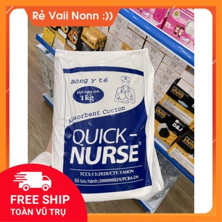 Bông cuộn y tế quick - nurse 500g-1kg