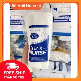 Bông cuộn y tế quick - nurse 25gram 50gram 100gram