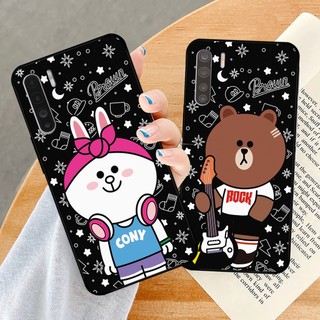 Ốp lưng Oppo A91 / Oppo Reno 3 / Reno3 Pro in hình gấu dâu losto,gấu brown, thỏ cony cute dễ thương