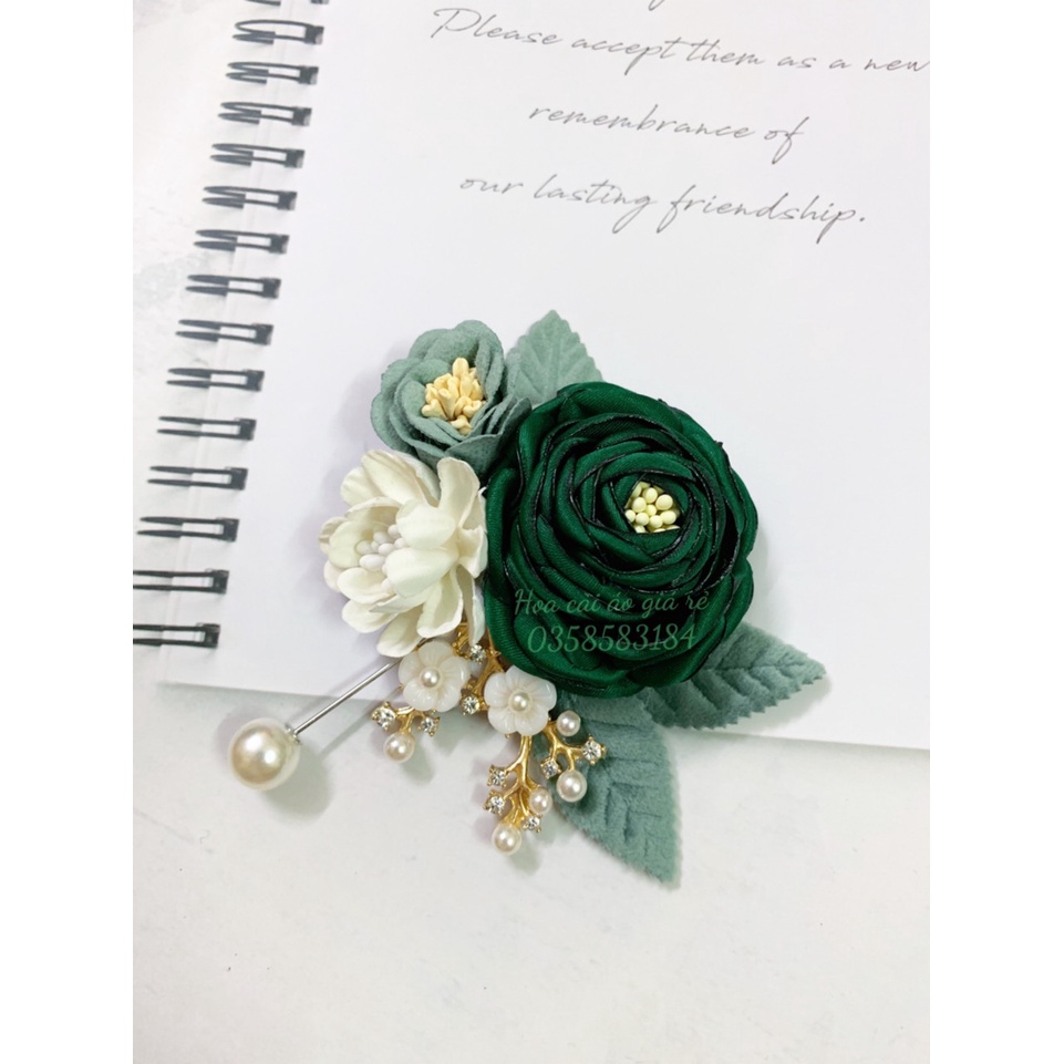 Hoa cài áo dạng chùm siêu xinh