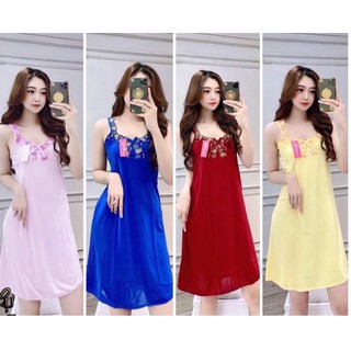 Đầm ngủ thun lạnh♥️♥️ Đầm mặc nhà mát, đầm bảng
