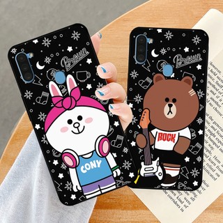 Ốp lưng Samsung A11 / Samsung M11 in hình gấu dâu losto,gấu brown, thỏ cony cute dễ thương
