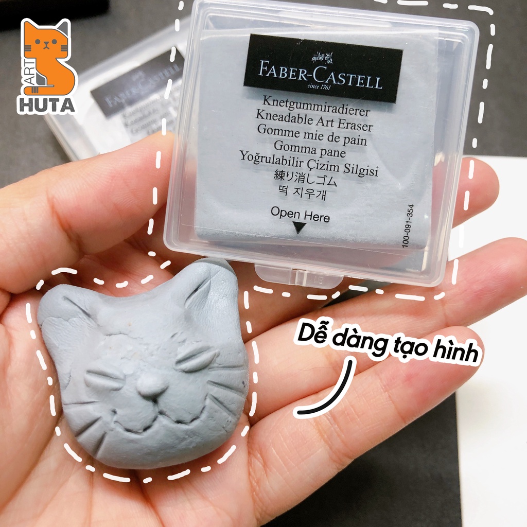HÀNG CHÍNH HÃNG Tẩy đất sét Faber Castel cao cấp