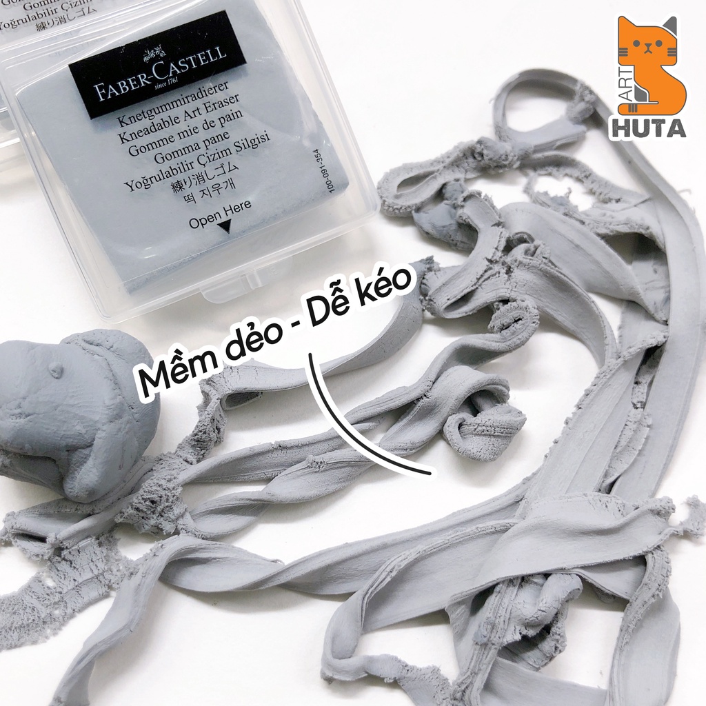 HÀNG CHÍNH HÃNG Tẩy đất sét Faber Castel cao cấp