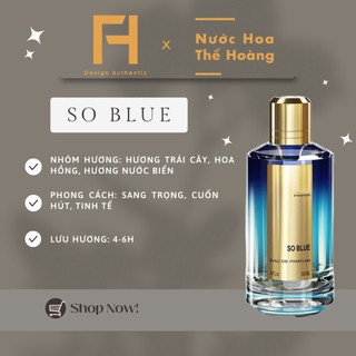 Nước hoa unisex so blue edp chiết 10ml, 20ml - nước hoa thế hoàng