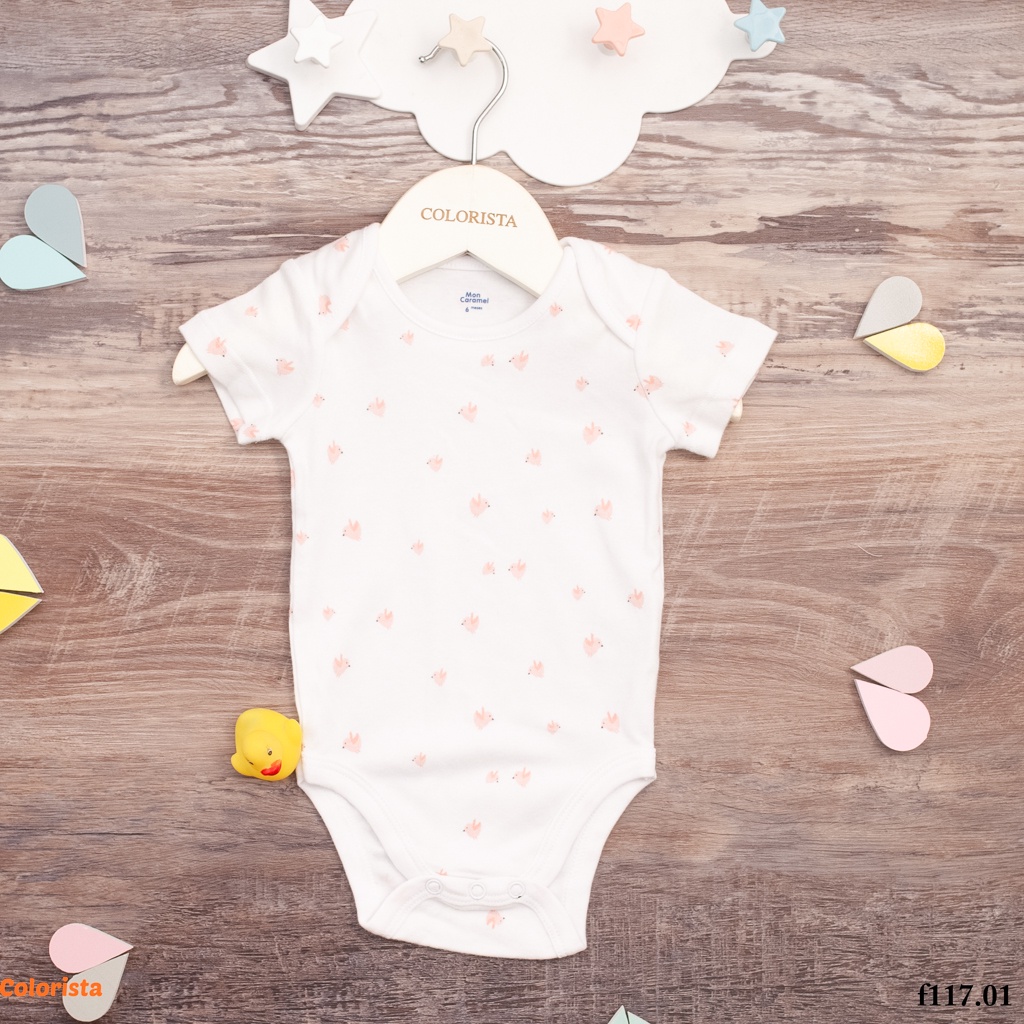 Body chip COLORISTA chất liệu cotton 100% thoáng mát họa tiết dễ thương cho bé yêu