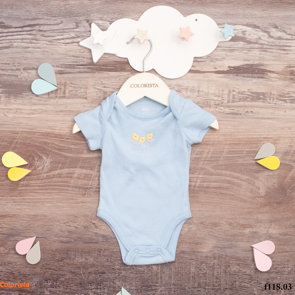 Body chip COLORISTA chất liệu cotton 100% thoáng mát họa tiết dễ thương cho bé yêu