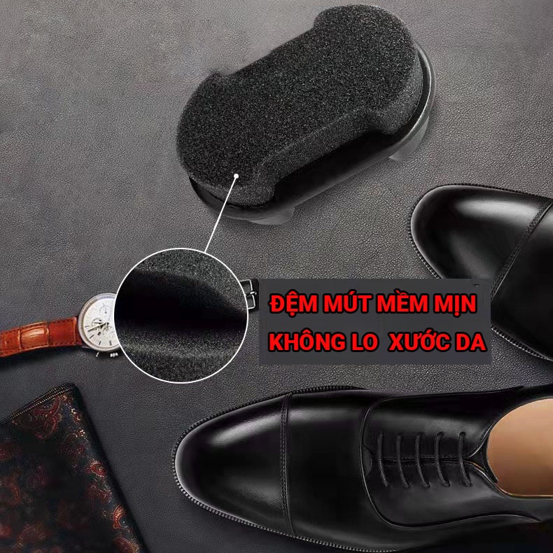 Xi đánh bóng giày dép da không màu, dùng cho tất cả các loại giày dép da và đồ da, đồ cũ như mới