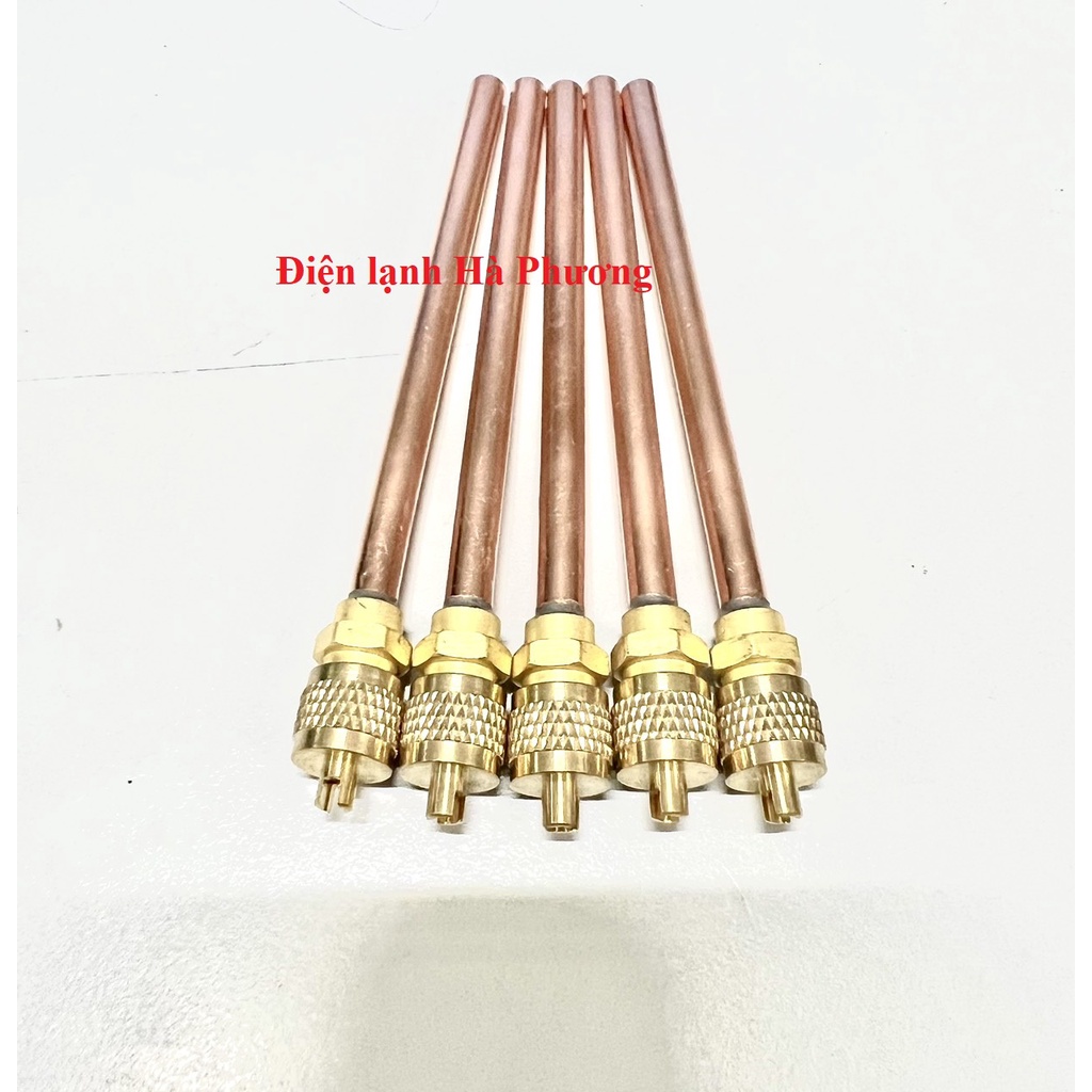 Ty nạp gas  - Đầu ti sạc gas - Loại dài - Bộ 5 cái - F45