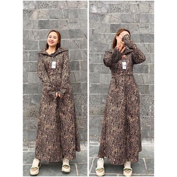 Áo chống nắng nữ dáng dài toàn thân chất UMI LOANG siêu đẹp, dày dặn mềm mát co giãn thoải mái - Xưởng May VNXK