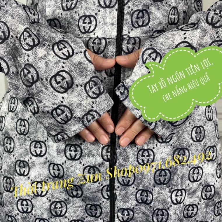 Áo chống nắng nữ dáng dài toàn thân chất UMI LOANG siêu đẹp, dày dặn mềm mát co giãn thoải mái - Xưởng May VNXK