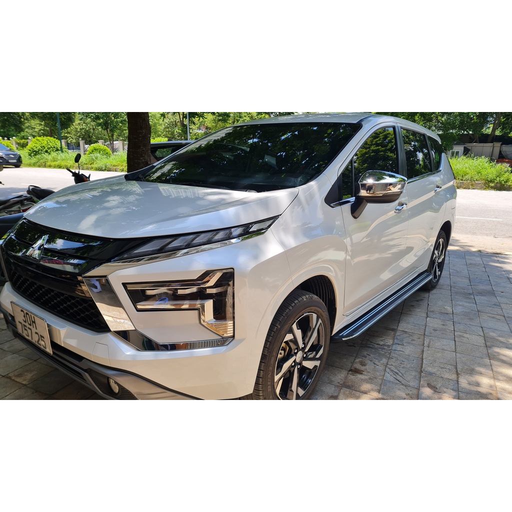 Bậc lên xuống, bệ bước chân ô tô Xpander. Mẫu nhôm đúc KN