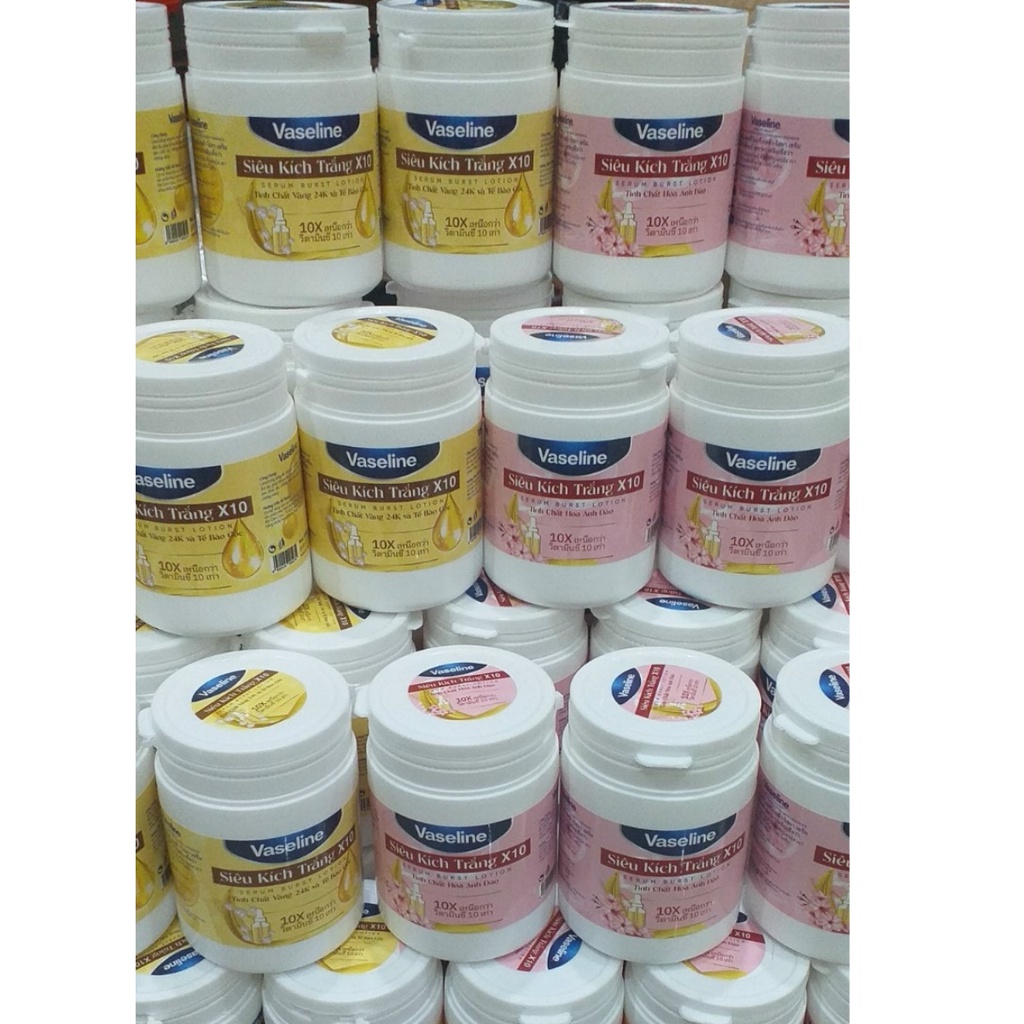 Kem Siêu Kích Trắng Chống Nắng Dưỡng Ẩm Mềm Mịn Da Ngày và Đêm Vaseline - KAMI