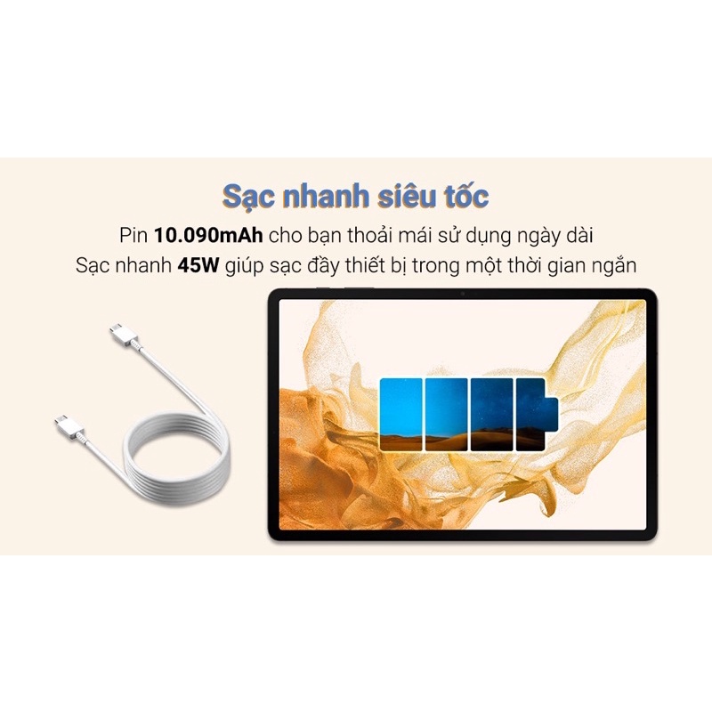 Máy tính bảng Samsung Galaxy Tab S8+ 5G