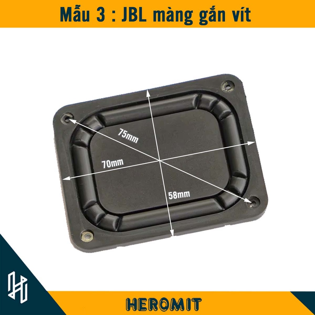 Màng loa cộng hưởng , loa bass thụ động Nhiều Mẫu đẹp 3inch 4inch
