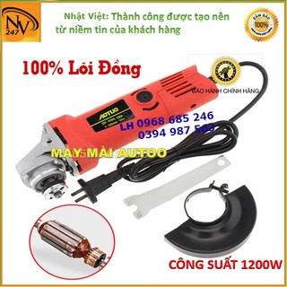 Máy mài thái lan autoto 1200w giá rẻ máy cắt cầm tay điện