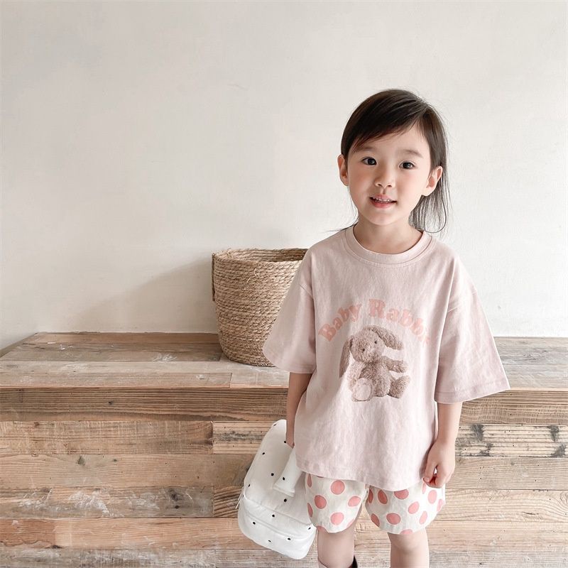 Áo phông dáng Hàn màu paster