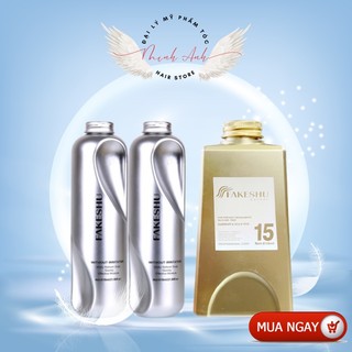 Kem ủ tóc fakeshu 618ml giúp tóc suôn mềm và bóng mượt như lụa