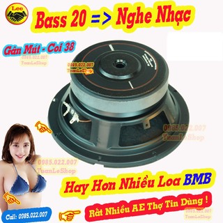 Loa bass 20 từ 140 loa nghe nhac bass 2 tac, loa bass rời – giá 1 loa bass 20 gân mút jb