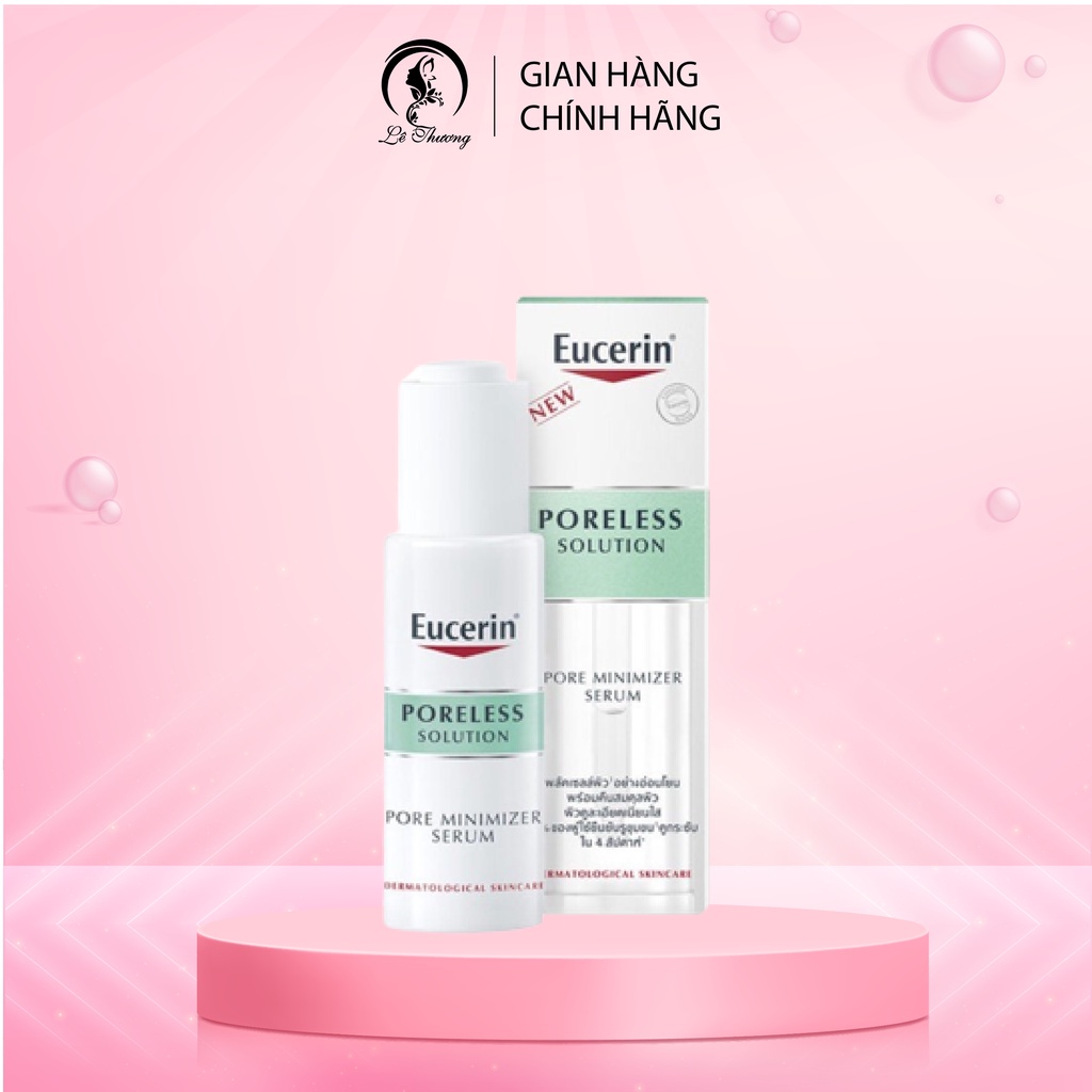 Tinh chất giảm mụn, thu nhỏ lỗ chân lông Eucerin Poreless Solution Pore Minimizer Serum 30ml