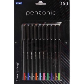 Bút gel màu linc pentonic - vỉ 12 chiếc/ 12 màu