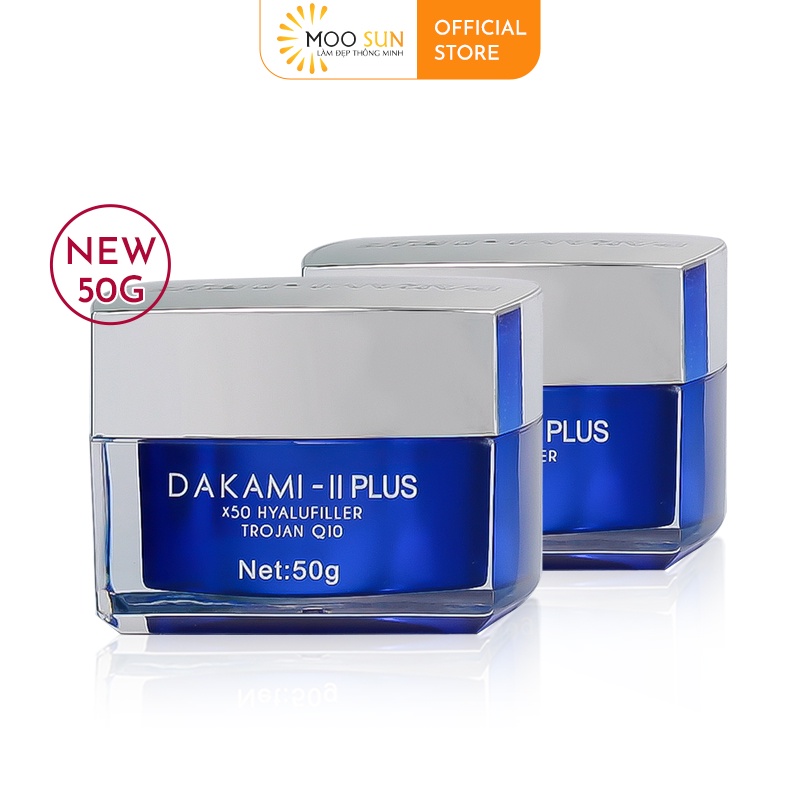 [Combo 2 Hộp] Kem Dakami II Plus - dưỡng trắng da, mờ nám, phục hồi da 50g