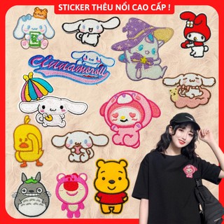 Sticker ủi quần áo - có sẵn keo - làm miếng vá ủi quần áo,miếng ủi thêu quần áo, hình dán quần áo