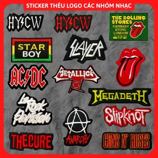 Sticker ủi quần áo - có sẵn keo -iron patch, miếng ủi thêu quần áo, sticker vá đồ rách, miếng vá quần áo