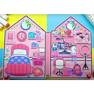 ĐỒ CHƠI BÚP BE GIẤY BTS của Cooky