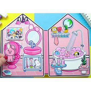 ĐỒ CHƠI BÚP BE GIẤY BTS của Cooky