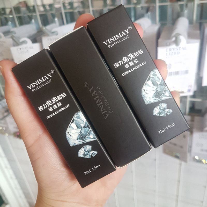 Bút nhả gel đính đá, gắn móng Vinimay