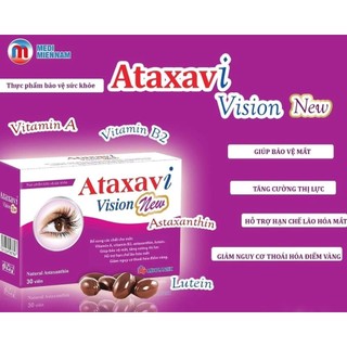 Viên bổ mắt ATAXAVI VISION NEW (hộp 30 viên)